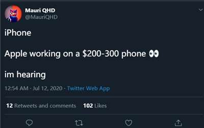 蘋果千元機來了！蘋果千元機上市時間曝光