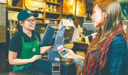 消費(fèi)者使用移動(dòng)支付場(chǎng)景