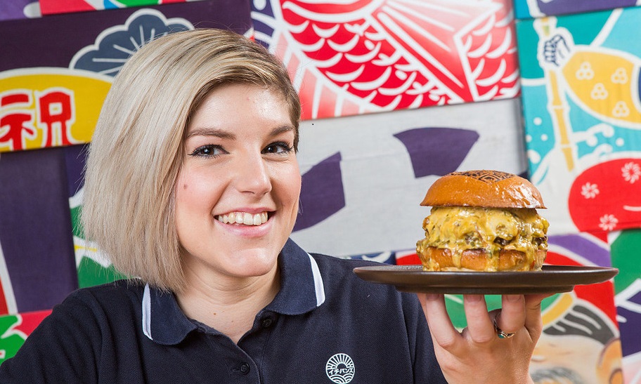 倫敦“二維碼漢堡”